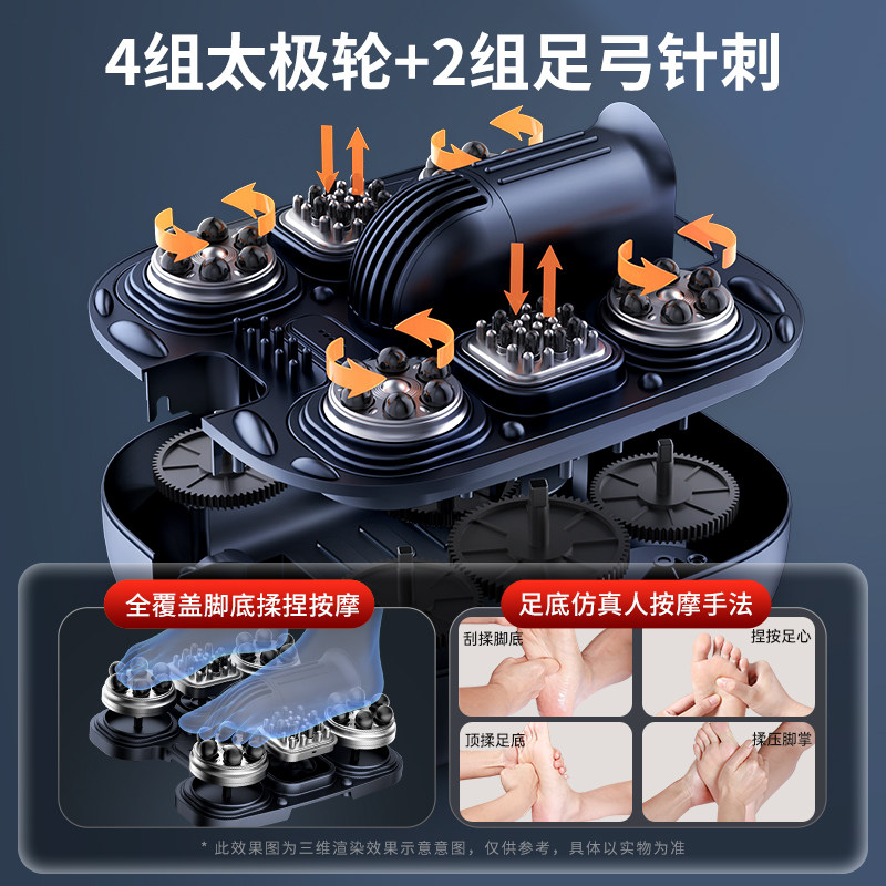 奥克斯泡脚桶全自动电动按摩足浴盆加热家用恒温洗脚盆高深足浴器,淘宝优惠券,粉丝福利购,淘宝优惠卷