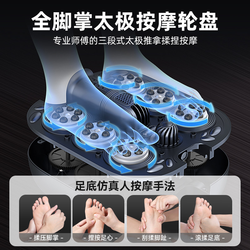 奥克斯泡脚桶全自动电动按摩足浴盆加热家用恒温洗脚盆高深足浴器,淘宝优惠券,粉丝福利购,淘宝优惠卷