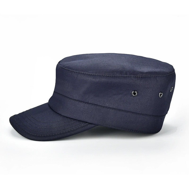 作训帽保暖硬顶网眼春秋夏款藏青透气鸭舌训练帽防晒执勤平顶便帽,淘宝优惠券,粉丝福利购,淘宝优惠卷