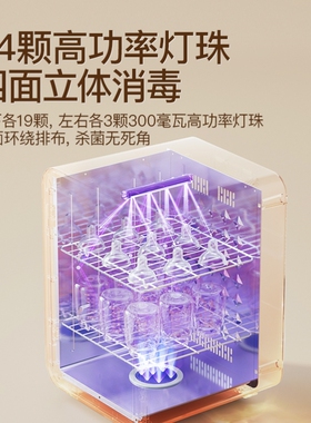 SKULD时蔻婴儿奶瓶消毒柜带烘干二合一体宝宝专用锅紫外线消毒器