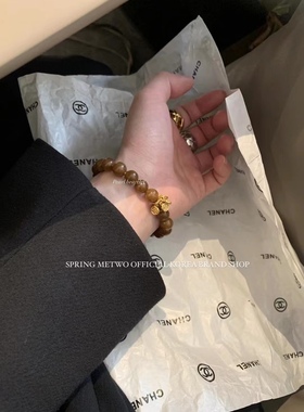 转运手珠ins小众设计吊坠手串