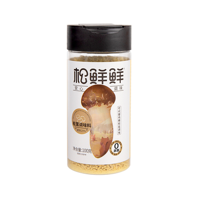 松鲜鲜松茸调味料家用无添加100g*2