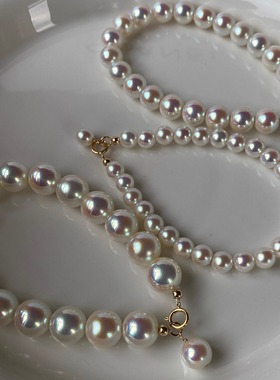 akoya极光珍珠手链人造天女