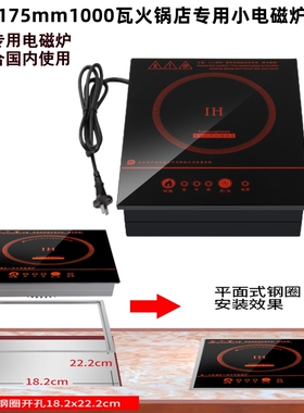 海外110V出口定制商用小火锅电磁