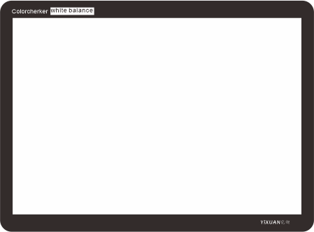 colorchecker white balance 标准型白平衡卡 - 图0