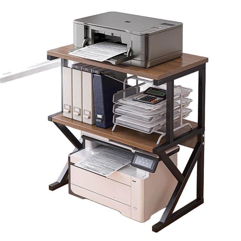 小型打印机架子办公室桌面双层复印机置物架台面收纳整理架橱柜,淘宝优惠券,粉丝福利购,淘宝优惠卷