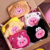 Cute Cartoon Loopy Dew Ratio Creative Zero Money Bag Mini Size Snapper Head Three Lili Gull Paparazzi Bag Pendant