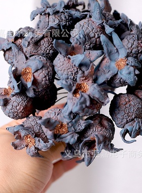 2025新款手工DIY仿真石榴果装饰摆件30支艺术家居假植物套装