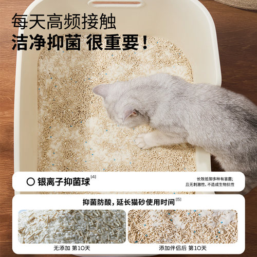 【天猫U先】许翠花除臭猫砂伴侣杀菌去尿味强化吸水秒结团600g - 图2