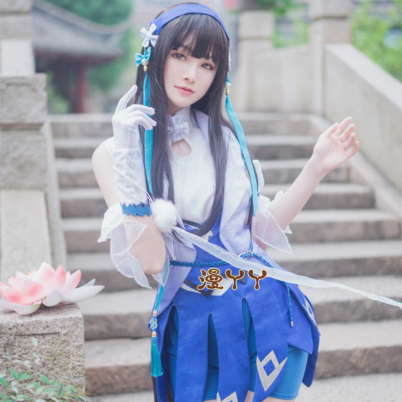 王者荣耀西施cos服西施幻纱之灵皮肤cosplay动漫服装女-图1