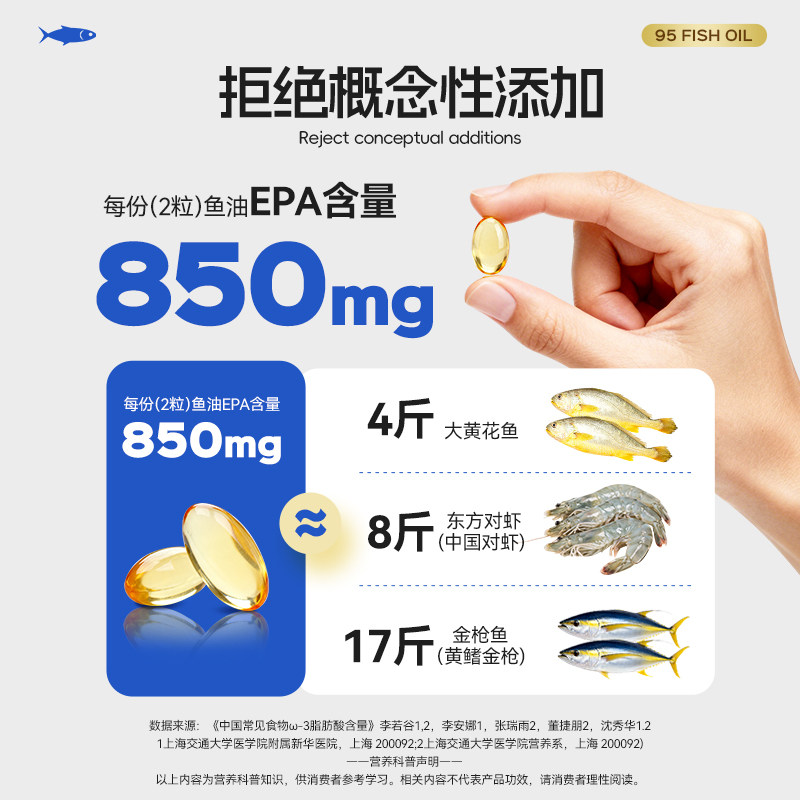 诺特兰德鱼油95%omega3官方正品成人男士高浓度无糖型鱼油epa女生,淘宝优惠券,粉丝福利购,淘宝优惠卷
