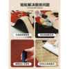American style kitchen floor mat anti-slip, oil-proof and wash-free carpet mat