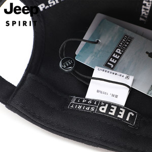 JEEP SPIRIT专柜正品春夏棒球帽吉普男通用帽子遮阳帽鸭舌帽时尚
