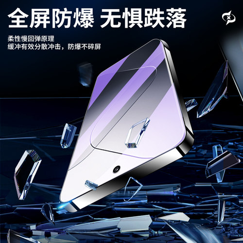 适用小米14水凝膜mi11/13/9/12pro手机膜8/11青春版10s钢化膜13ultra保护civi4pro防窥膜civi3/2贴膜mix4/cc9 - 图1