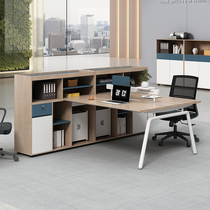 School Office Single Staff Desk Chair Combination Computer Desk Modern Minima Staff boss Desktop Private