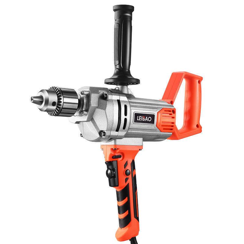 16mm飞机钻正反转调速手电钻腻子粉水泥油漆涂料搅拌钻打灰搅拌机 - 图3