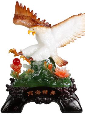 工艺品大雄鹰摆件大鹏展翅办公室公司商务送礼送客户工厂