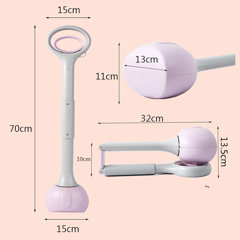 狗狗拾便器外出遛狗便携捡便器狗屎夹子家用犬猫铲屎神器宠物用品 - 图2