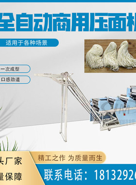 多功能大型商用压面挂面机全自动面条成型机仿手工制作面条机商用