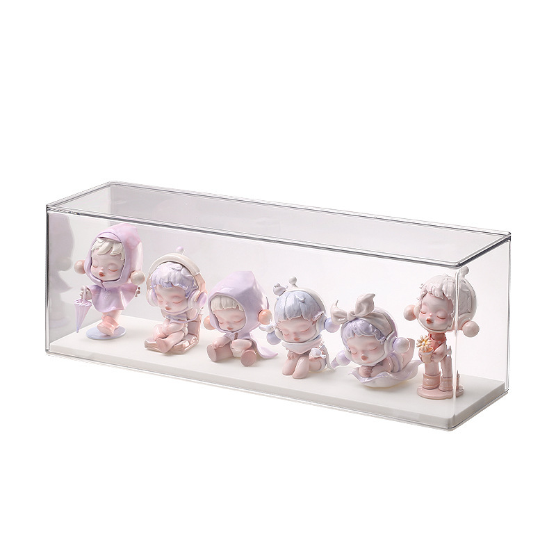 Blind box display rack storage suitable for Bubble Mart display box desktop ornaments cabinet acrylic figure storage box