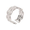 CACUSS Jewelry S925 Silver Open Ring High-end