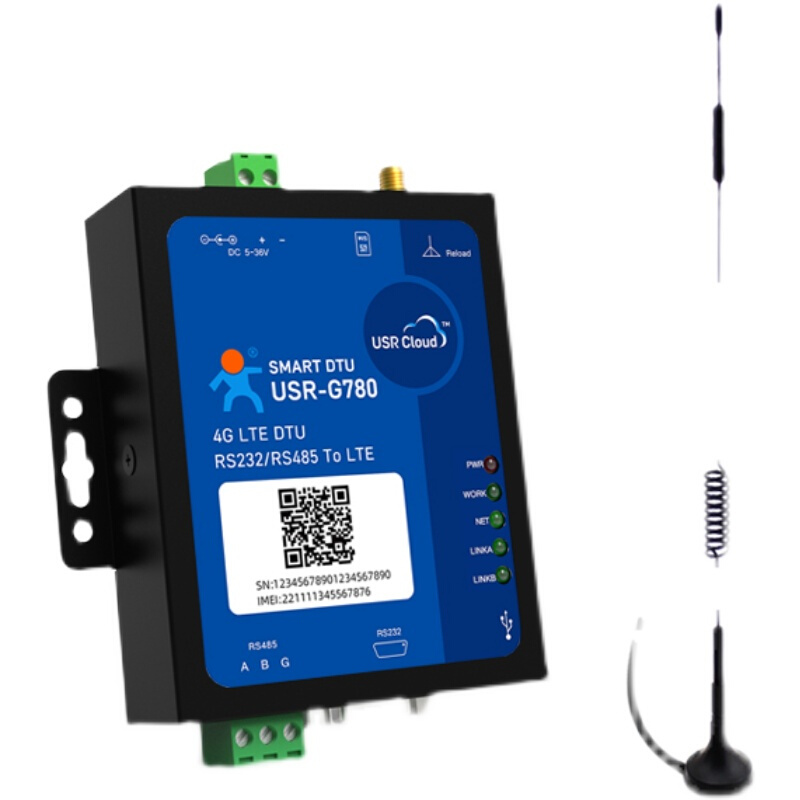 4g dtu模块透明传输485/232工业级通信无线数传USR-G780 V2 - 图3