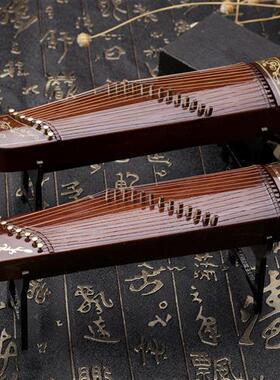 迷你古筝模型古琴民族乐器摆件娃娃乐器男女朋友生日中国传统礼物