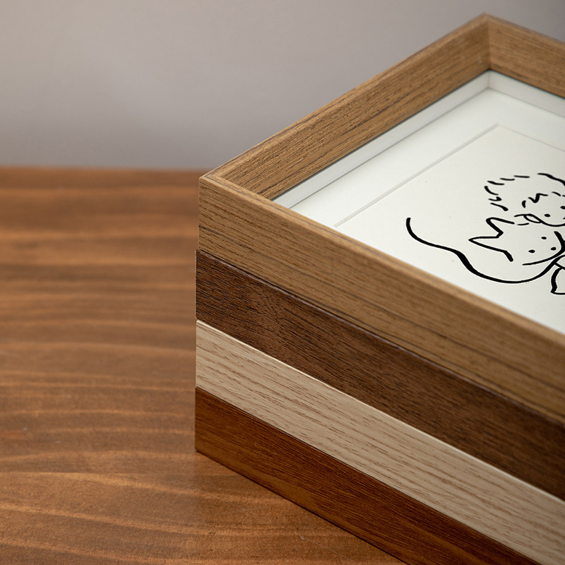 ins卡通文字正方形相框5寸6寸7寸8寸油画棒画框挂墙创意复古摆台,淘宝优惠券,粉丝福利购,淘宝优惠卷