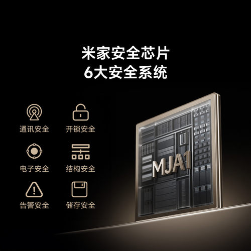 AI屏智能门锁A7掌静脉3D人脸指纹密码锁电子防盗锁已接入米家APP - 图2