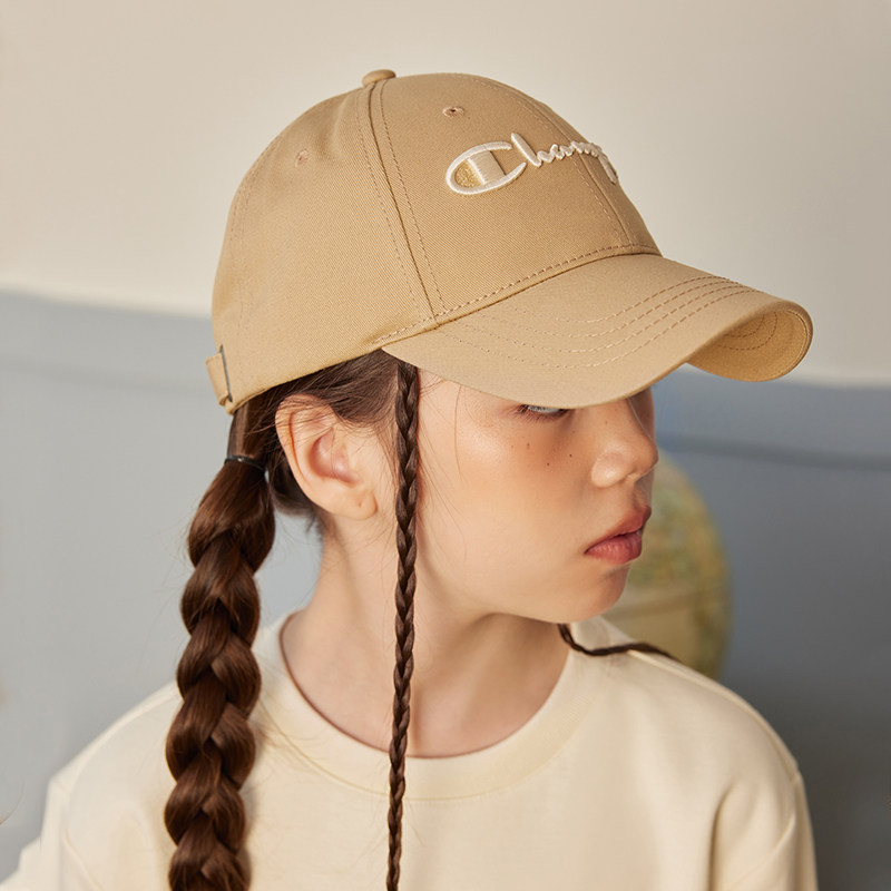 Champion冠军男女童亲子25秋冬新款户外运动日常休闲棒球帽鸭舌帽,淘宝优惠券,粉丝福利购,淘宝优惠卷