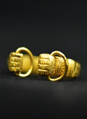 新款大权在握戒指时尚冷淡风小众