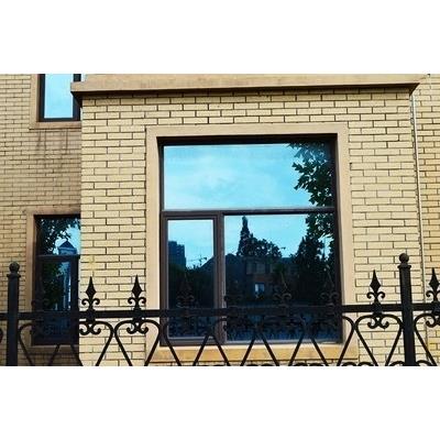 外面看不到里面的单面透光玻璃膜玻璃贴窗户贴纸窗帖遮光太阳光 - 图1