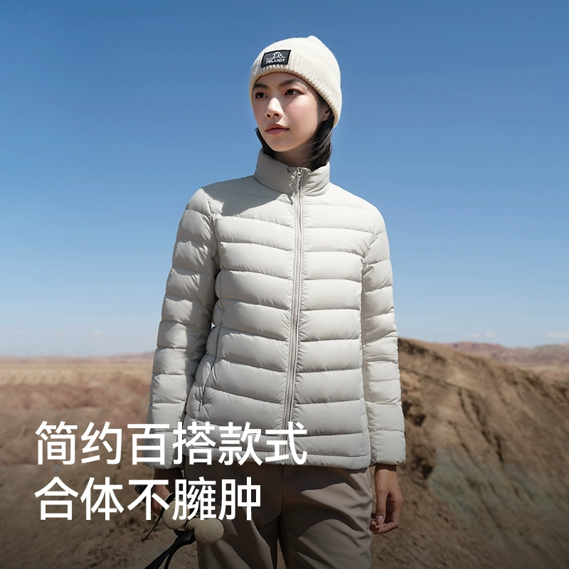 伯希和户外800蓬排骨羽绒服女鹅绒防风男冲锋衣内胆轻薄登山外套
