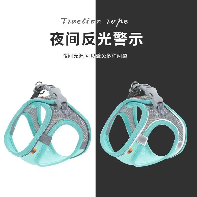 小体犬幼犬专用牵引绳超小体约克夏胸背茶杯犬1斤狗绳小鹿犬狗狗 - 图2