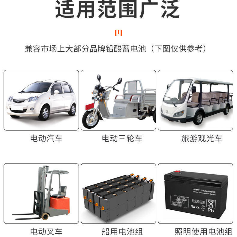 电动车锂电池铝壳充电器80V5A84V8A96V10A 100.8V12A109.2V117.6r - 图1