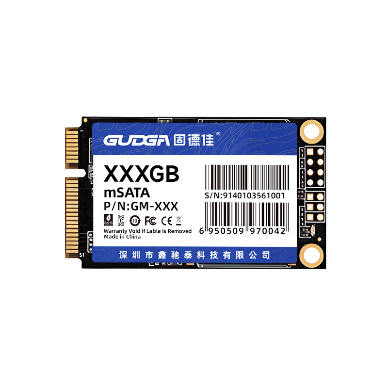 固德佳GM msata固态硬盘SSD 128GB 256GB 512GB 1TB 2TB TLC颗粒