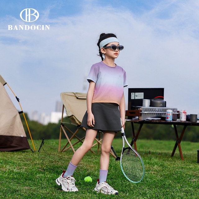 Half-degree leisure summer girls original sports skirt