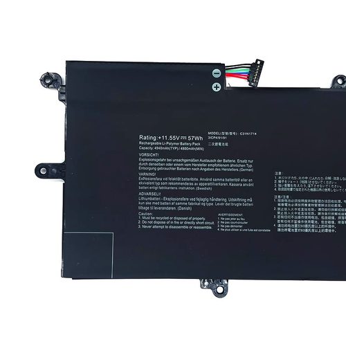 适用华硕 ZenBook Flip 14 UX461U/UA TP461U C31N1714笔记本电池 - 图1