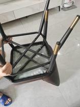 Four Feet Bracket Chair Leg Stool Legs Chair Rack Stool Legs Stool Chair Accessories Base Iron Art Cross Square Square