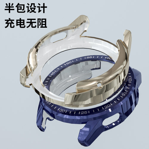 适用小米S4sport保护壳小米s4保护套全包小米S3电镀软壳s3智能运动手表屏幕保护膜新款S4壳膜一体防摔手表壳 - 图3