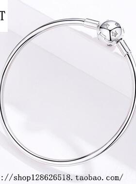 新款FGT新款原创空河繁星童银话星星基础手镯串珠手链星HS925纯银