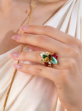 iKiCo万花筒多宝戒指原创设计女