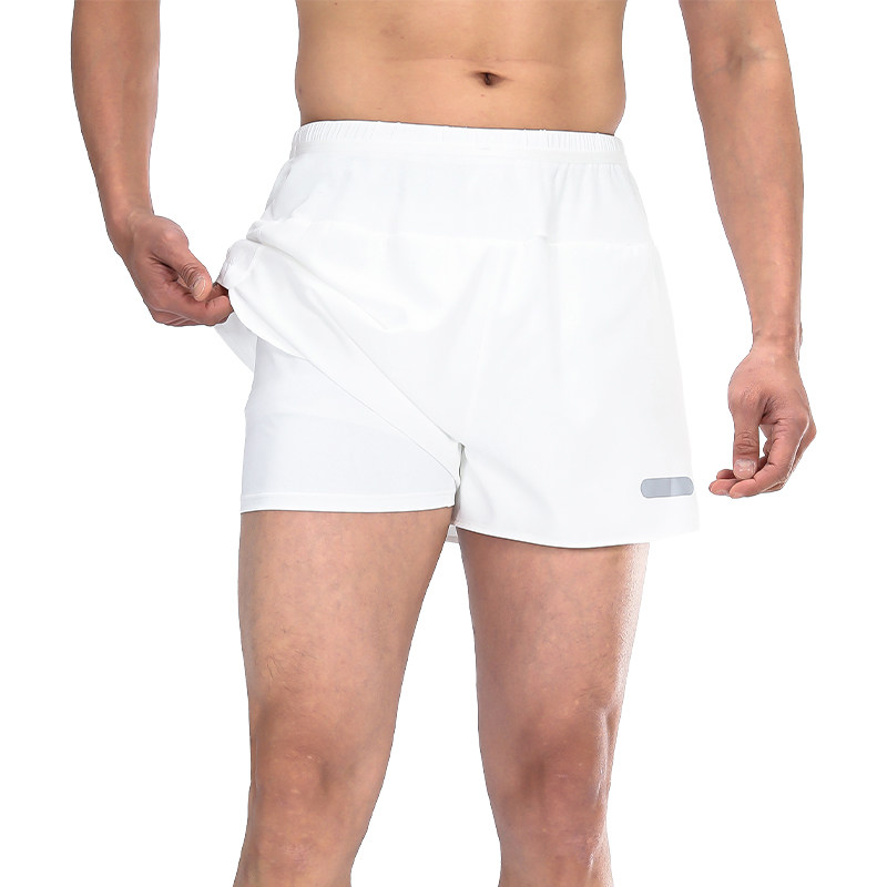 跑步短裤男专业马拉松越野腰包可放手机带内衬速干运动三分训练裤,淘宝优惠券,粉丝福利购,淘宝优惠卷