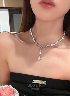 全场项链多莉妮锁骨链