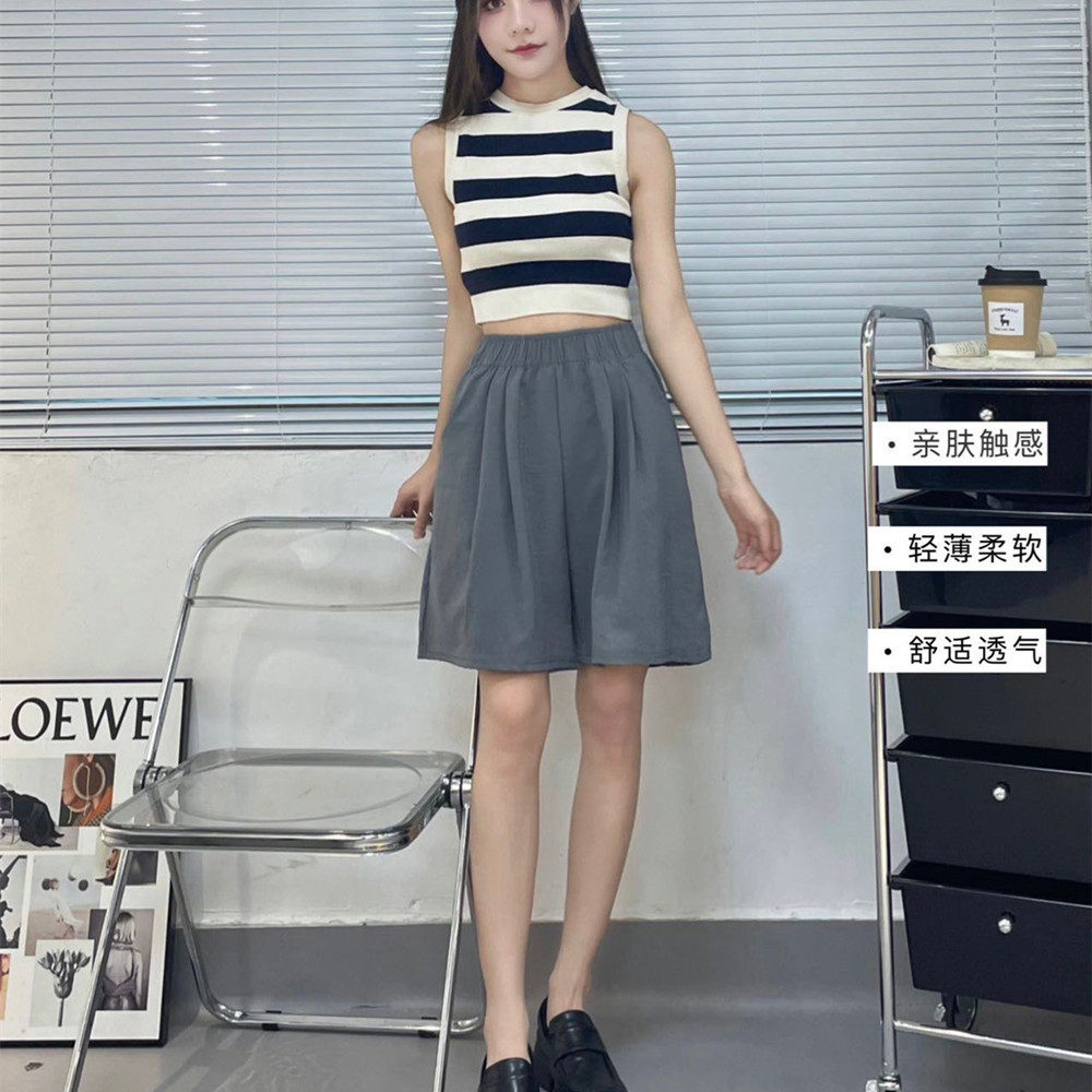 曰系慵懒山本短裤五分休闲裤