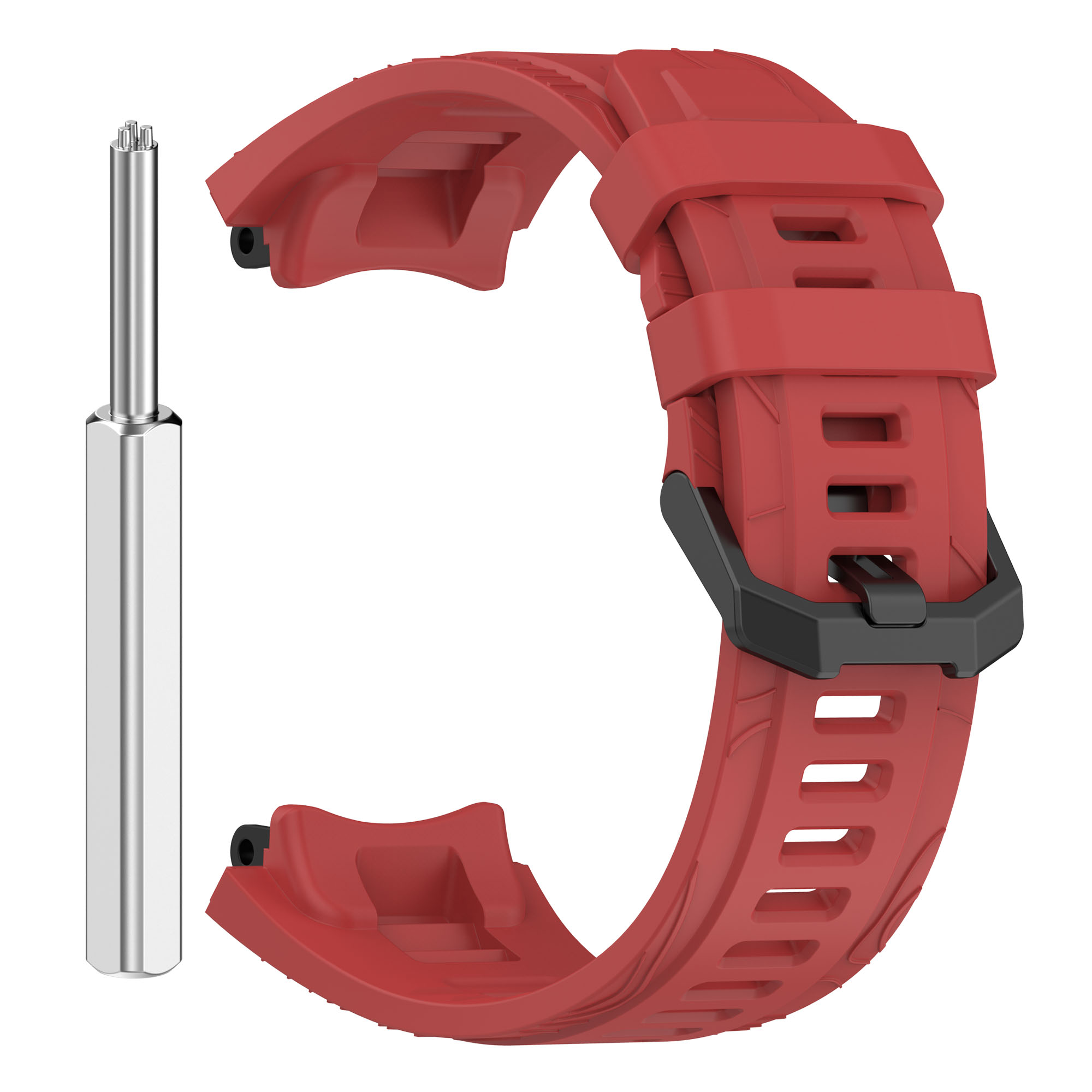 适用华米Trex3手表带原装同款纹路硅胶表带跃我华米Amazfit TREX3官方同款霸王龙trex3代智能防水腕带保护壳 - 图3