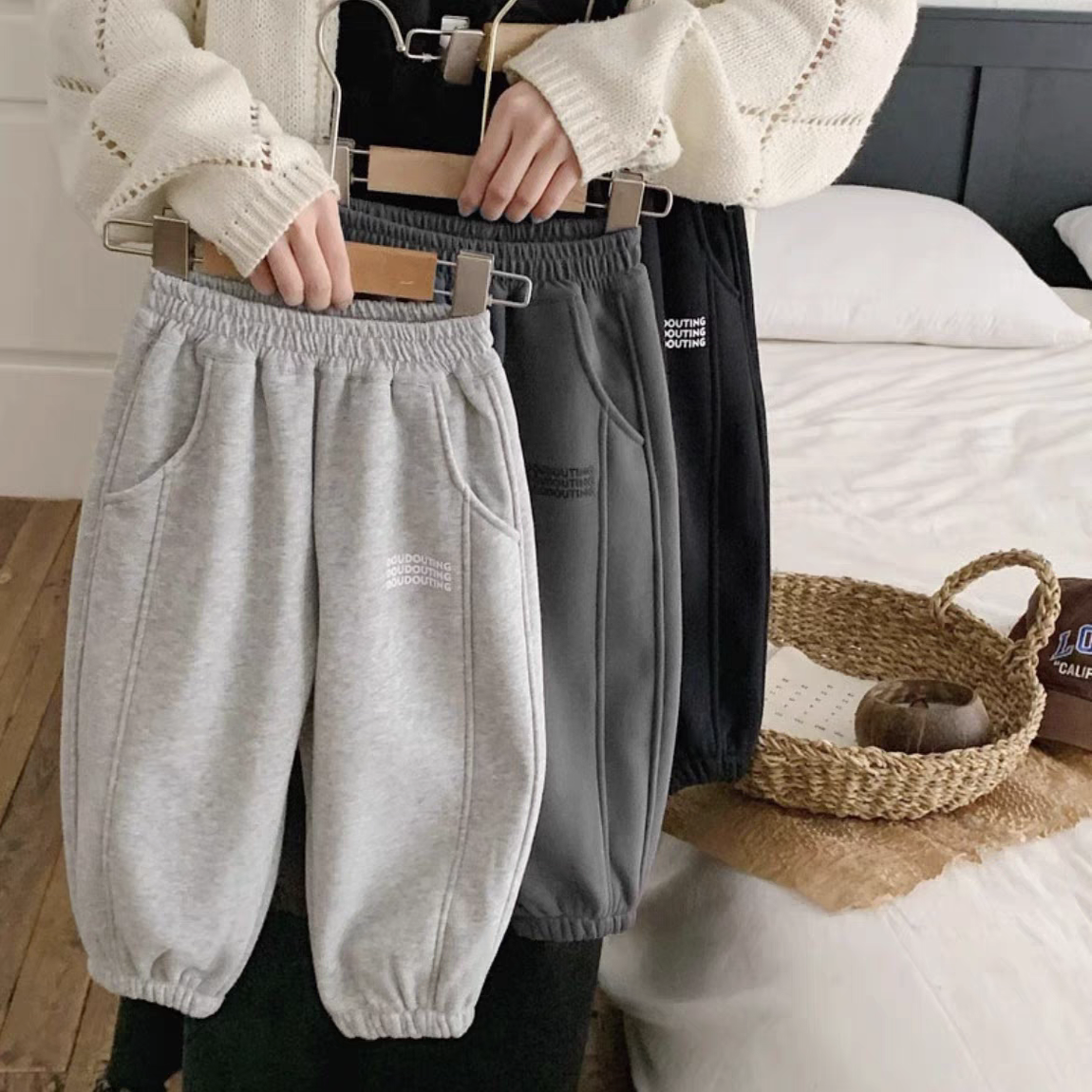 男童帅气裤子春秋新款韩版中小儿童宝宝宽松百搭休闲运动哈伦卫裤,淘宝优惠券,粉丝福利购,淘宝优惠卷