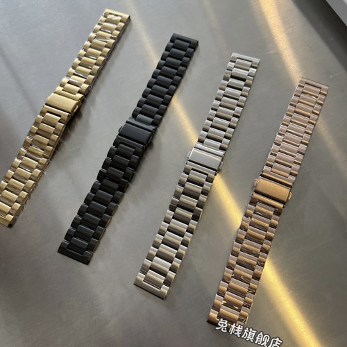 适用oppo智能X手表watch4pro表带oppowatch3pro金属se运动原装oppowatchX2 mini三株不锈钢带oppowatch4pro - 图2