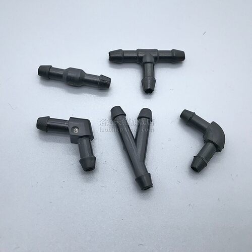 通用汽车雨刷喷水管接头雨刮玻璃水连接管三通直通Y通90度L型接头 - 图1