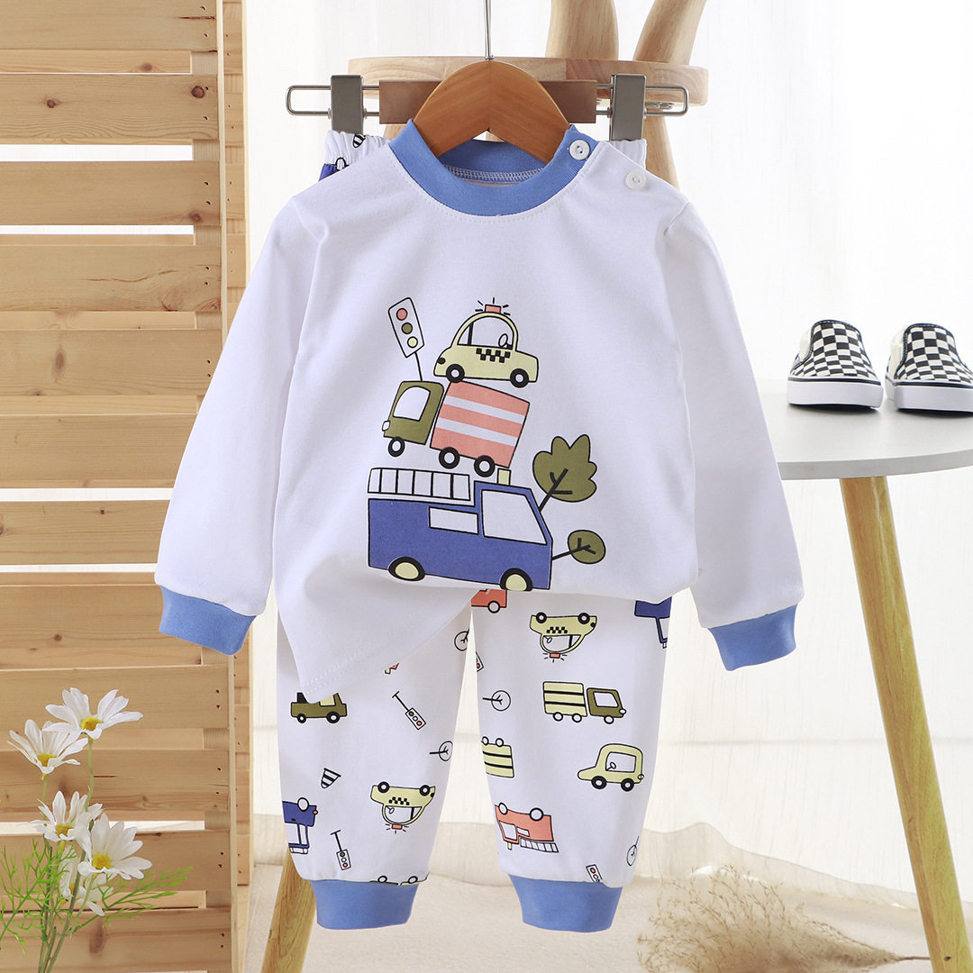 儿童纯棉套装春秋宝宝秋衣裤男女童冬季内衣打底衫婴儿睡衣家居服,淘宝优惠券,粉丝福利购,淘宝优惠卷